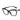 Anti-Blue Light Cat Eye Glasses with full-frame elegance and multi-faceted design in bright black.