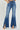 RISEN Full Size High Rise Front Slit Frayed Hem Flare Jeans - 33 Vibes LLC