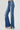 RISEN Full Size High Rise Front Slit Frayed Hem Flare Jeans - 33 Vibes LLC