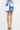 American Bazi Contrast Patched Frayed Denim Distressed Skirts - 33 Vibes LLC