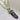 Moon Hexagonal Column Pendant – Geometric Moon Necklace for Women - 33 Vibes LLC