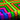 6 Colors Neon Gaffer Cloth Tape, Fluorescent UV Blacklight Glow in the Dark Tape for UV Party (0.6 Inch X 16.5 Feet) - 33 Vibes LLC