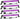 UV Light Bar - 60 LED Black Light for Parties, 2 Pack - 33 Vibes LLC