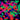 Blacklight Reactive Paper Confetti for Parties | Glow King - 33 Vibes LLC
