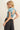 Cutout Back Short Sleeve Tee – Blue Twist-Back Style for Everyday Cool - 33 Vibes LLC