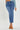 RISEN High Rise Back Slit Denim Skirt - 33 Vibes LLC