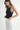MABLE Contrast Trim Grecian Neck Cropped Tank - 33 Vibes LLC
