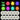 LED Coaster,12 Pack Light up Coasters,7Colors RGB LED Lights - 33 Vibes LLC