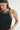 MABLE Contrast Trim Grecian Neck Cropped Tank - 33 Vibes LLC