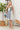 ADORA Patchwork Button Front Mini Dress - 33 Vibes LLC