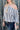 And The Why Stripe Printed Cold Shoulder Halter Neck Top - 33 Vibes LLC
