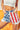 BiBi US Flag Theme Bleached Denim Shorts - 33 Vibes LLC