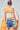 BiBi US Flag Theme Bleached Denim Shorts - 33 Vibes LLC