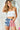 BiBi US Flag Theme Bleached Denim Shorts - 33 Vibes LLC