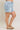 Judy Blue Full Size Frayed Hem High Rise Denim Shorts with Pockets Plus Size - 33 Vibes LLC