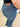Judy Blue Full Size Mid Waist Distressed Slim Jeans - 33 Vibes LLC