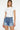 Kancan Button Fly High Rise Raw Hem Denim Shorts - 33 Vibes LLC