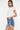 Kancan Button Fly High Rise Raw Hem Denim Shorts - 33 Vibes LLC