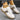Leopard Lace Up Round Toe Sneakers - 33 Vibes LLC
