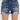 RISEN Distressed Raw Hem Denim Shorts - 33 Vibes LLC