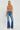 RISEN Full Size High Rise Front Slit Frayed Hem Flare Jeans - 33 Vibes LLC