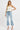 RISEN Full Size Raw Hem Distressed Cropped Flare Jeans Plus Size - 33 Vibes LLC
