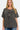 Zenana Washed Texture Half Button T-Shirt - 33 Vibes LLC