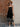 Women’s Cotton Embroidered A-Line Sundress – Black & White Midi Dress with Contrast Trim - 33 Vibes LLC