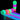 Party Streamer Blacklight Decorations - Glow UV Neon Paper Rolls - 33 Vibes LLC